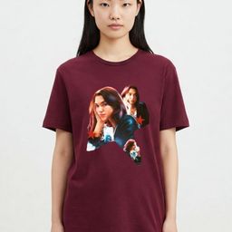 PULP Women Typography Printed Raw Edge T-shirt-image-26