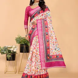 Mitera Floral Zari Saree-picture-39