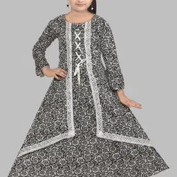 Nickys Disegno Girls Black Dresses-picture-52