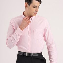 Red Tape Relaxed Fit Spread Collar Long Sleeves Cotton Shirt-image-77