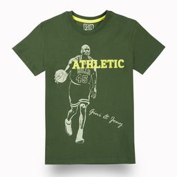 Gini and Jony Boys Printed Raw Edge T-shirt-33