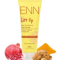 ENN Yellow Litt Up Ubtan Skin Brightening Face Scrub-43