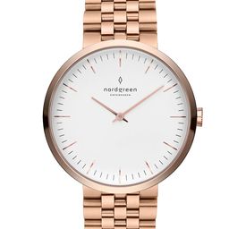 Nordgreen Woman White Dial & Rose Gold Toned Bracelet Style Watch IN32RG5LROXX-image-27