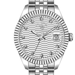 SANTA BARBARA POLO & RACQUET CLUB Women Dial & Stainless Steel Bracelet Style Straps Analogue Watch-image-26