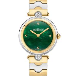 SAINT HONORE PARIS Women Embellished Bracelet Style Straps Analogue Watch CL726106-4YVIT-image-97