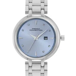French Connection Women Embellished Dial & Stainless Steel Bracelet Style Straps Analogue Automatic Watch-51