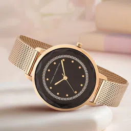 French Connection Women Embellished & Stainless Steel Straps Analogue Watch FCC02RGM-B-image-32