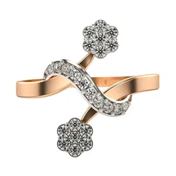 VALANOVA Women Rose Gold Ring Diamond-picture-20
