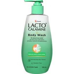 Lacto Calamine 1% Salicylic Acid Body Wash with Gotu Koa & Aloe Vera - 250 ml-14