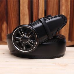 Kastner Men Black Leather Belt-image-97