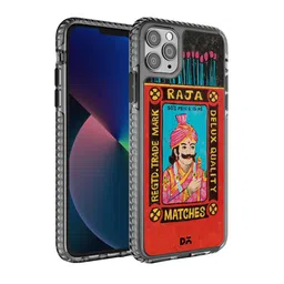 DailyObjects Transparent & Red Printed iPhone 11 Pro Back Cover-15