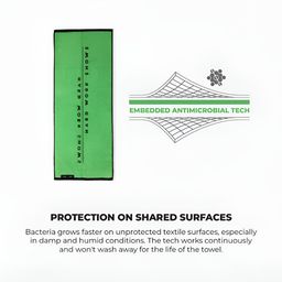 TEGO Green Cotton Antimicrobial Bench Towel-image-13