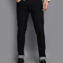 V-Mart Men Mid Rise Clean Look Jeans-image-63