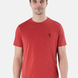 U.S. Polo Assn. Embroidered Logo Pure Cotton Lounge T-Shirts-image-82