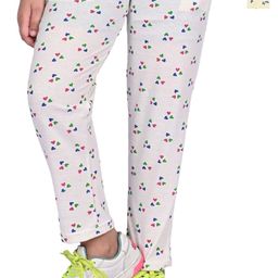 BAESD Girls Pack Of 2 Printed Pure Cotton Track Pants-picture-22