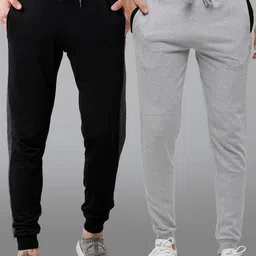 MADSTO Men Pack Of 2 Cotton Joggers-picture-9