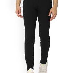 DYCA Men Black Solid Cotton Track Pants-image-94
