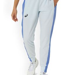 ASICS Women Colourblocked Mid-Rise Match Joggers-image-96