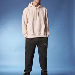 Bonkers Corner Olive Green Men Typography Printed Heavyweight Jogger-image-72