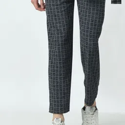 BAESD Pack Of 2 Checked Mid Rise Track Pants-20
