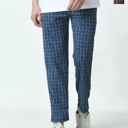 BAESD Pack Of 2 Checked Mid Rise Track Pants-21