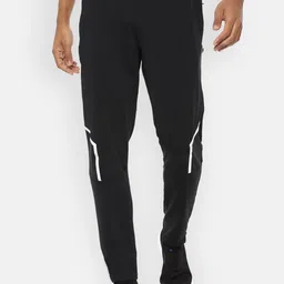 Van Heusen Flex Men Black Solid Slim-Fit Sports Track Pants-image-67