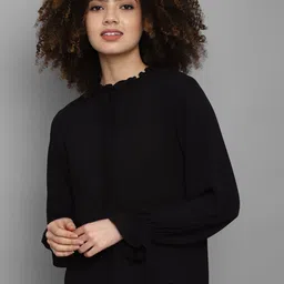 Allen Solly Woman Black Polyester Casual Shirt-image-24