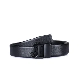 Kastner Men Black J Buckle Belt-image-55