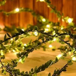 Special You Yellow  & Green Rice Shape String Lights-11