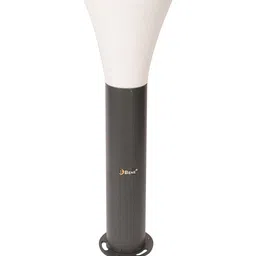 BENE Rio Bollard Grey & White Abstract Shaped Aluminium Waterproof Outdoor Lamps-15