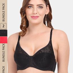 Amour Secret Pack of 2 Lightly Padded Bra-image-72
