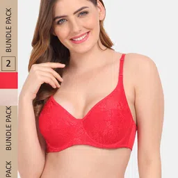 Amour Secret Pack of 2 Lightly Padded Sports Bra-image-12