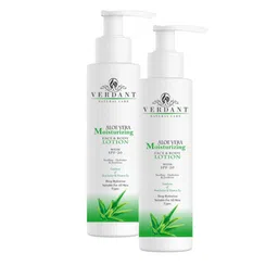 Verdant Natural Set Of 2 Aloe Vera Moisturizing Body Lotion with SPF20- 200 ml Each-2