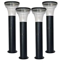 BENE Koel Bollard Grey & White 4 Pieces Waterproof & Rustproof Outdoor Lamps-image-71