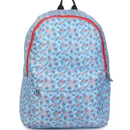 QIPS Unisex Kids Geometric Print Large Backpack-image-32