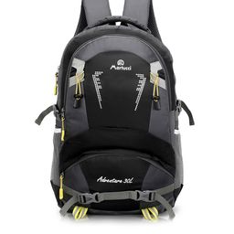 Martucci Unisex Black & Grey Brand Logo Backpack with Reflective Strip-20