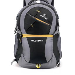 Martucci Black & Grey Brand Logo Print Backpack-2