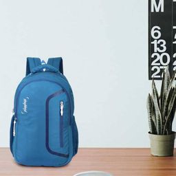 PLAYYBAGS Unisex Blue Solid Backpacks-50