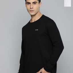 R.Code by The Roadster Lifestyle Co. Men Regular Fit Pack Of 2 Solid Cotton T-shirts-image-82