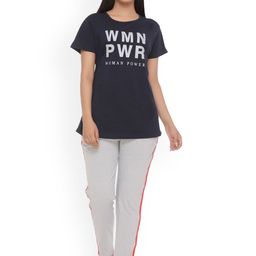 WOOL 4U Women Printed Night suit-image-83