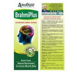 ALLEN Set Of 2 Brahmi Plus 200 ml Each image 3
