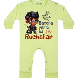 Arvesa Baccha Party Ka Rockstar Printed Bodysuit-image-19