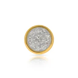 BHIMA 18K BIS Hallmark 750 Purity Yellow Gold Spherical Stone Diamond Nosepin-image-33