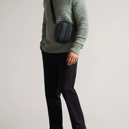 Ted Baker Colourblocked PU Structured Sling Bag with Quilted image 2
