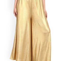SRISARAS Women Sheen Flared Cotton Palazzo-picture-48