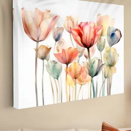 Myntra Elegant Homes Multicoloured 1 Piece Canvas Wall Paintings-image-40