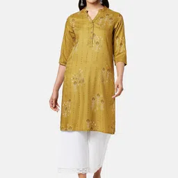 RANGMANCH BY PANTALOONS Ethnic Motifs Printed Kurta-picture-22