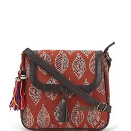 NEPRI Women Printed Sling Bag with Tasselled-10