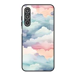 QRIOH Starry Cloud Printed Sleek & Lightweight Silicone Samsung Galaxy A26 5G Back Case-image-69