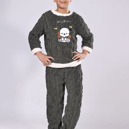 Lugo Unisex Kids Printed Night suit-image-98
